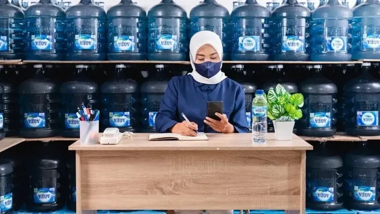 Produk air kemasan mineral Aqua. (Dokumentasi Aqua)